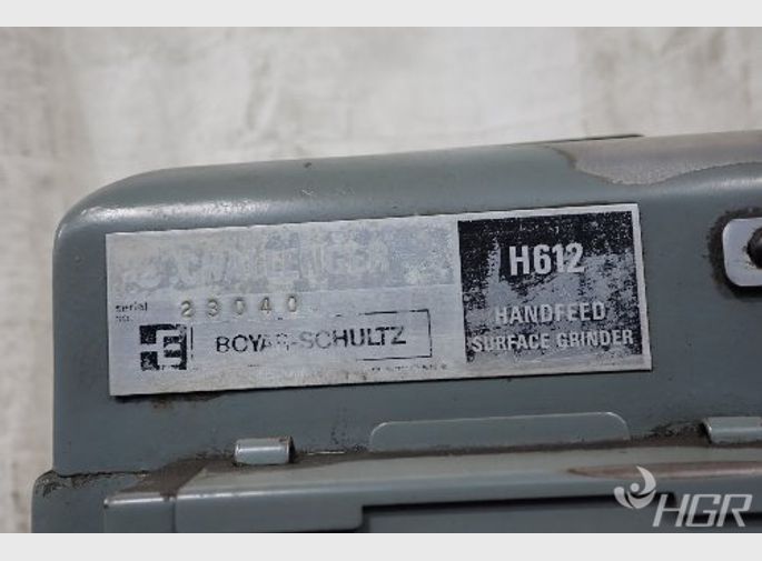 Boyar Schultz Surface Grinder