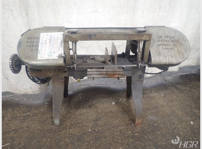 Wf Wells  Sons Horizontal Band Saw