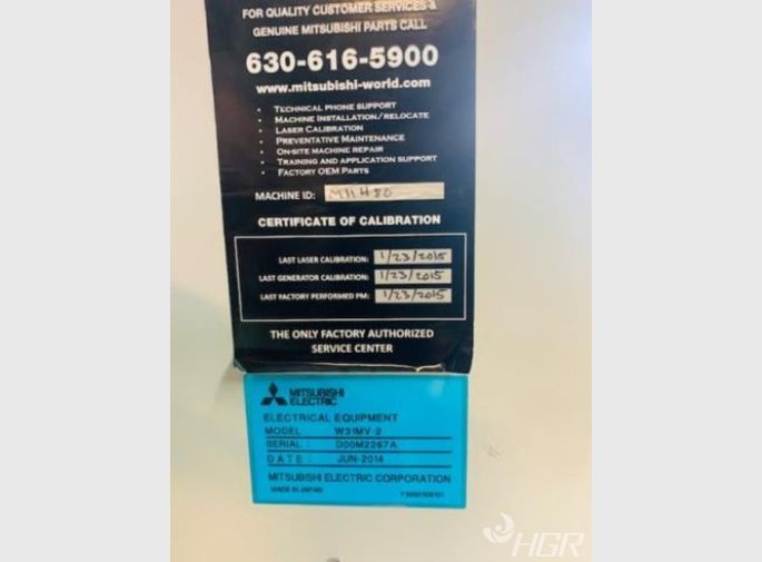 Mitsubishi Mitsubishi W31mv2 Cnc Wire Edm