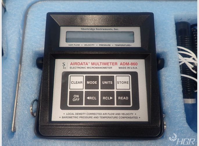 Shortridge Instruments Electronic Micromanometer