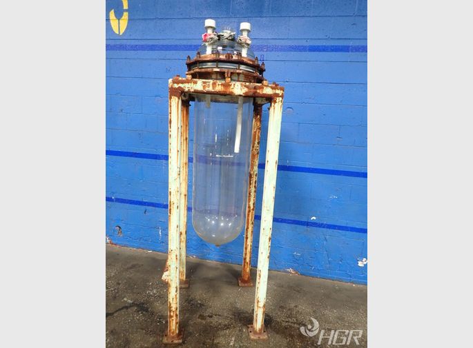 Qvf Corning Glass Vacuum Reactor Vessle