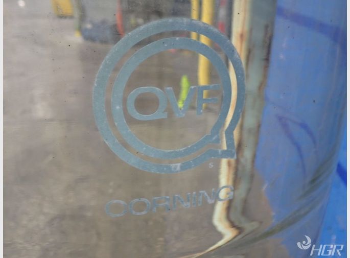 Qvf Corning Glass Vacuum Reactor Vessle