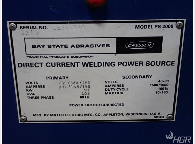 Miller Welding Power Source