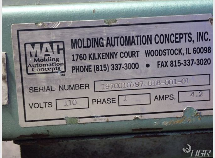 Macmolding Automation Concepts  Power Belt Conveyor