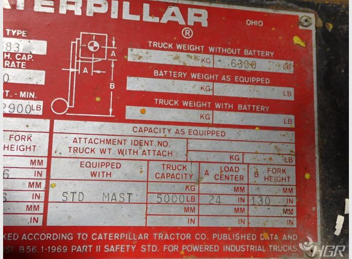 Towmotor Towmotor M50 Electric Fork Lift