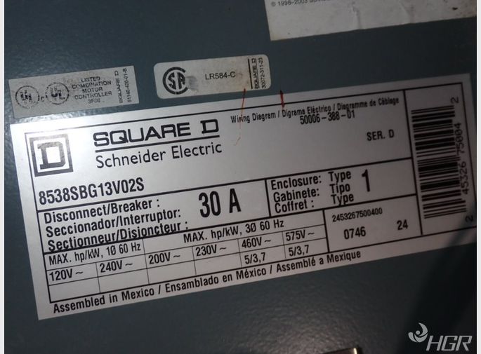 Square D Combination Starter