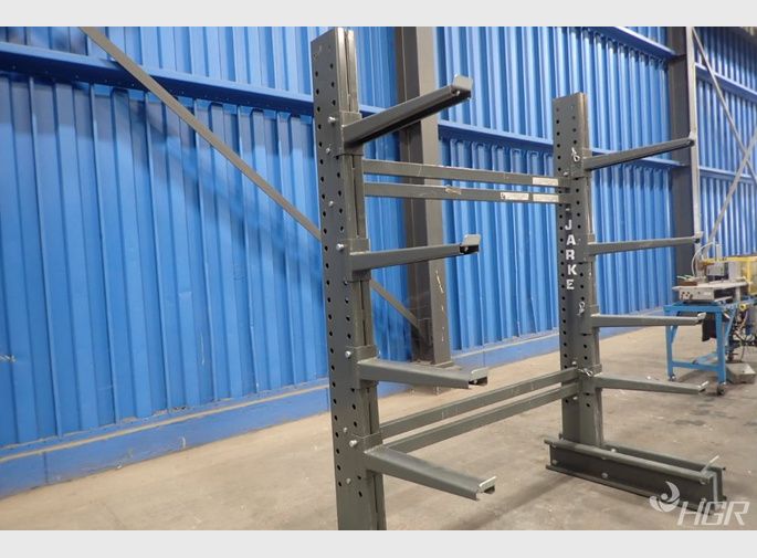 Used Jarke Cantilever Racking With Extra Arms | HGR Industrial Surplus