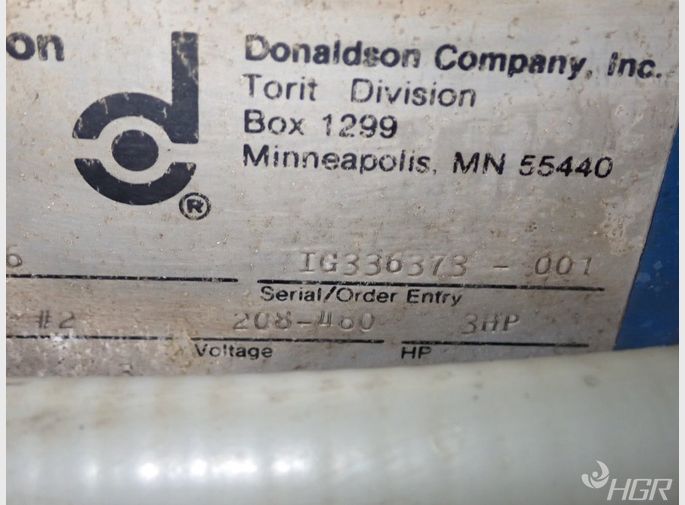 Donaldson Torit Donaldson Torit Td486 Dust Collector