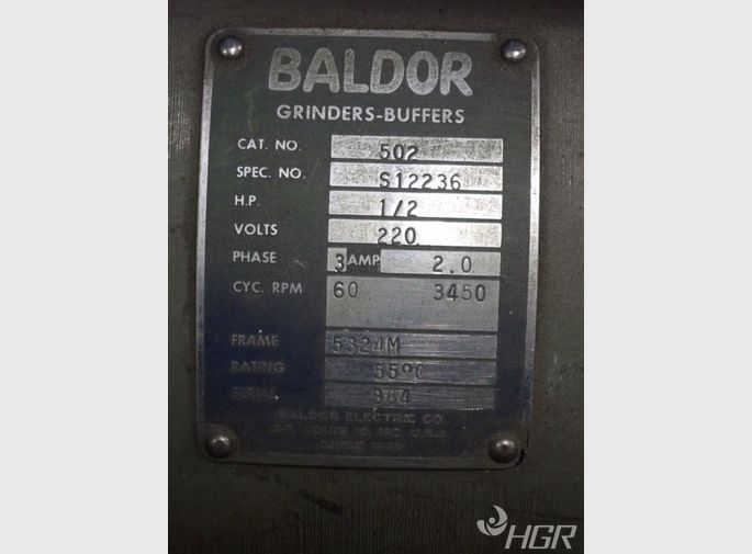 Baldor Baldor 502 Buffergrinder