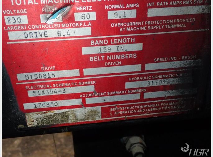 Doall Doall C916a Horizontal Band Saw