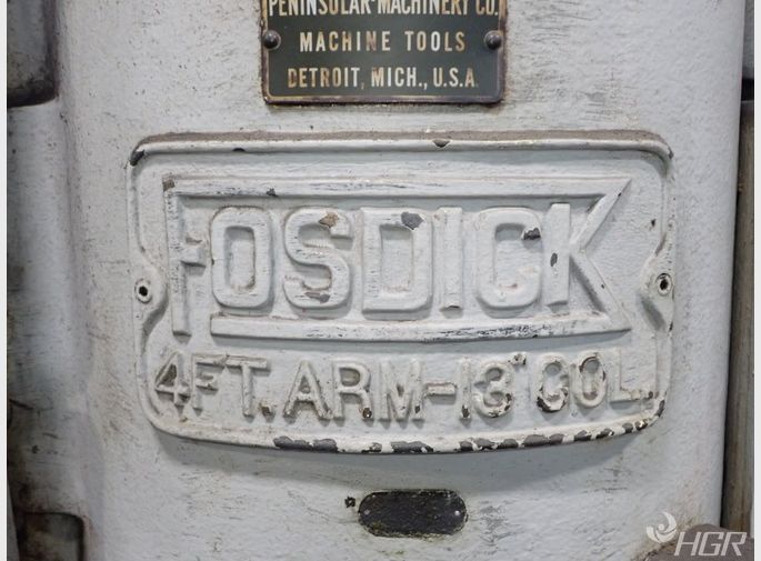 Fosdick Radial Arm Drill