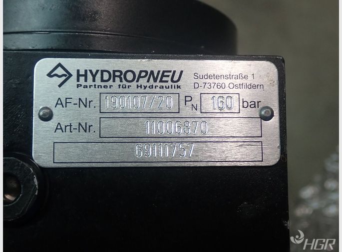 Hydropneu Table Cylinder