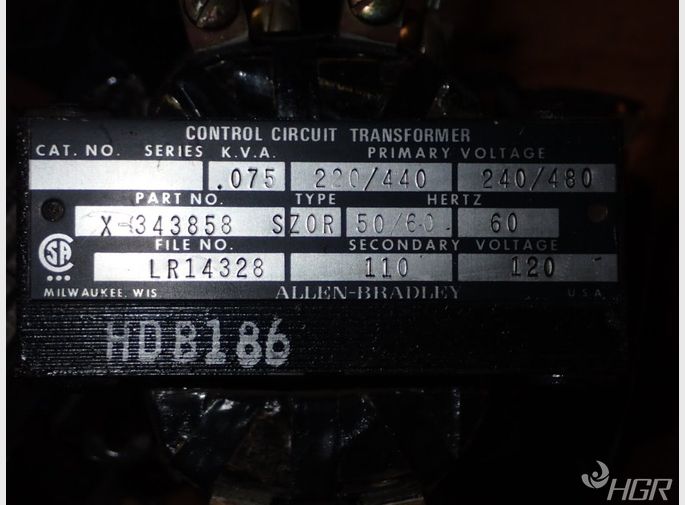 Allen Bradley Control Circuit Transformers