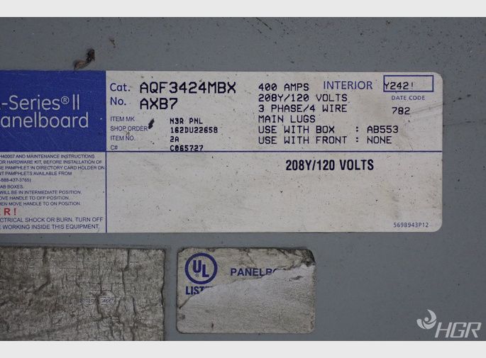 Ge Industrial System Panel Board