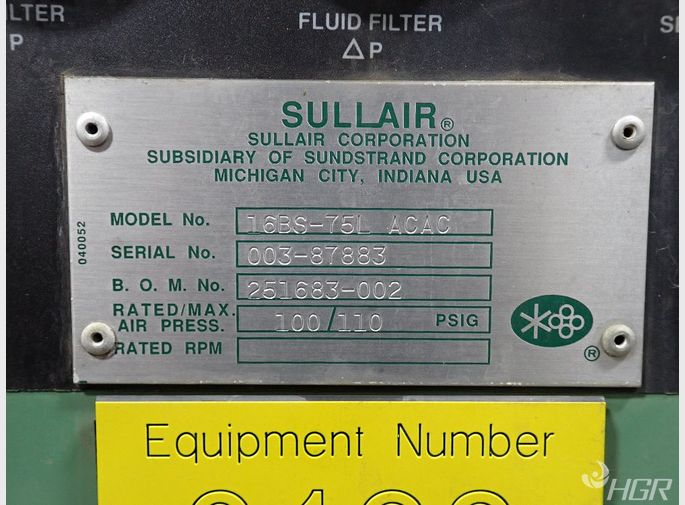 Sullair  Air Compressor