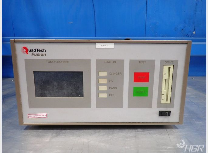 Used Quadtech Electrical Safety Analyzer HGR Industrial Surplus