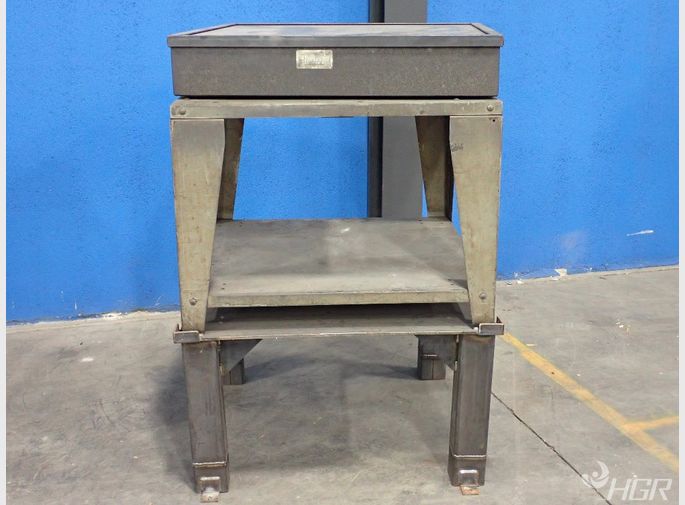 Used Trustone Granite Surface Plate HGR Industrial Surplus