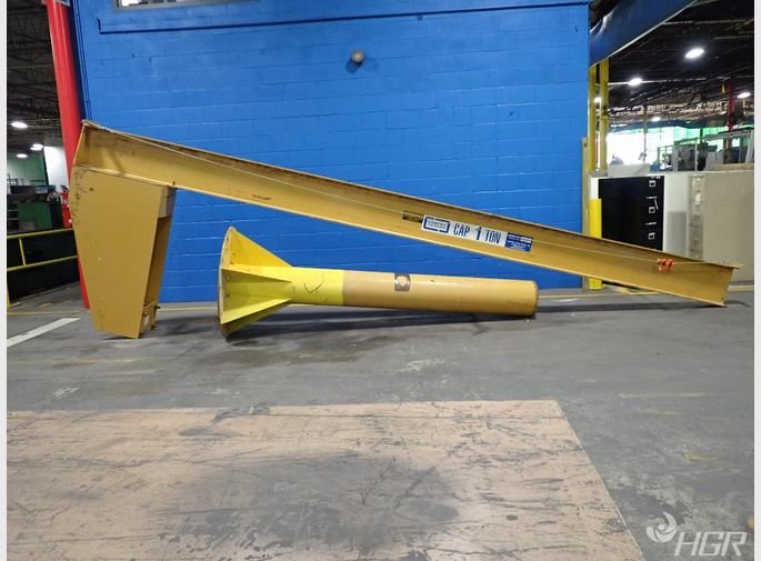 Used Contrx Crane Jib Crane | HGR Industrial Surplus