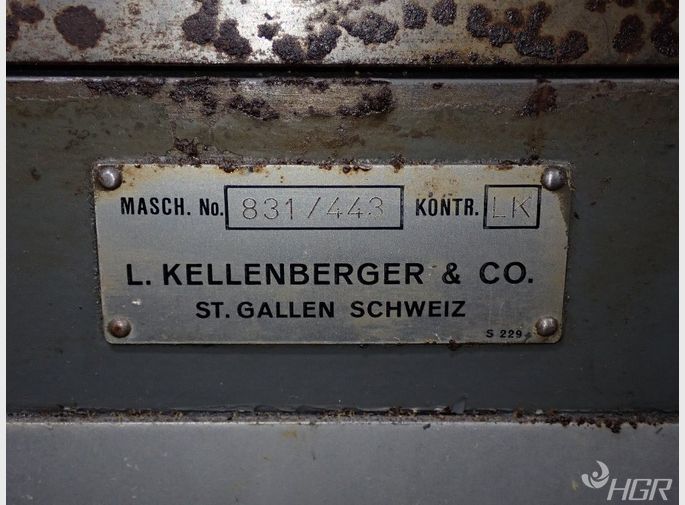 Kellenberger Cylindrical Grinder