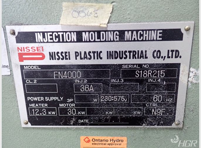 Nissei Injection Molder