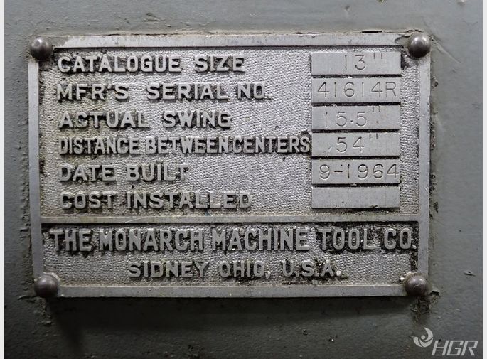 Monarch Lathe