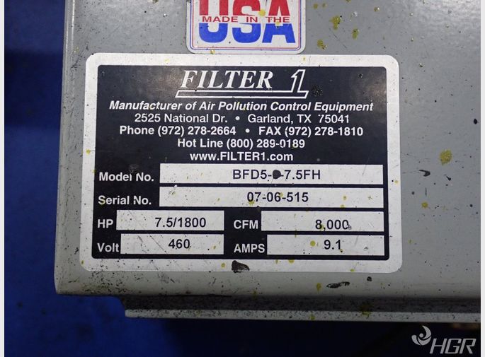 Filter 1 Double Sided Downdraft Table 