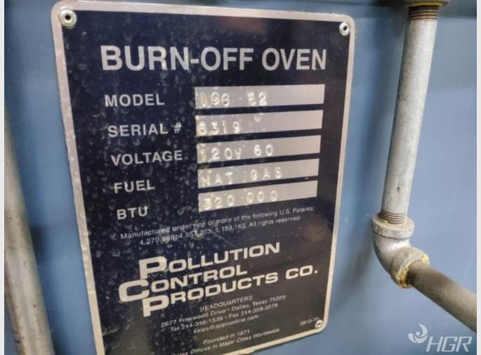 Pollution Control Products Burn Off Oven