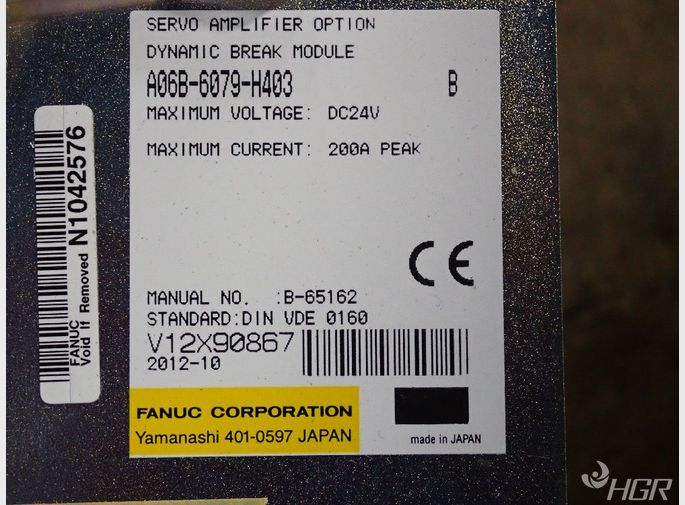 Fanuc Dynamic Brake Module
