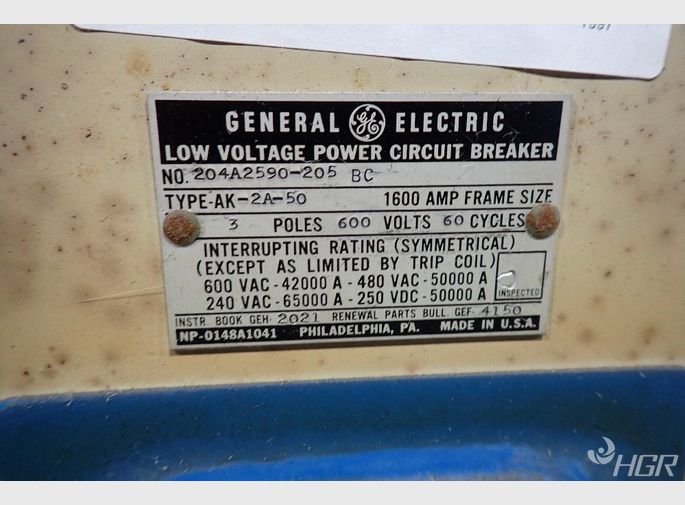 General Electric Circuit Breaker
