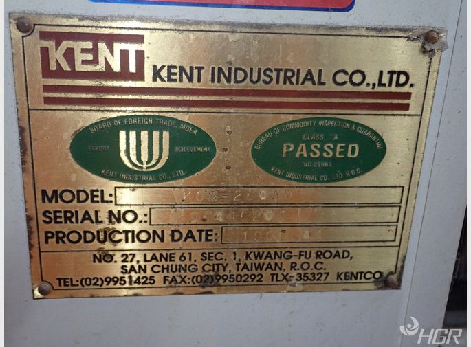 Kent Surface Grinder