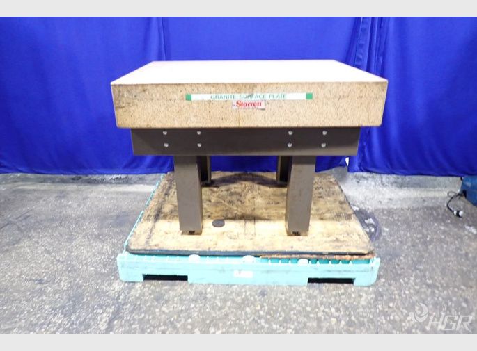 Used Starrett Granite Surface Plate HGR Industrial Surplus