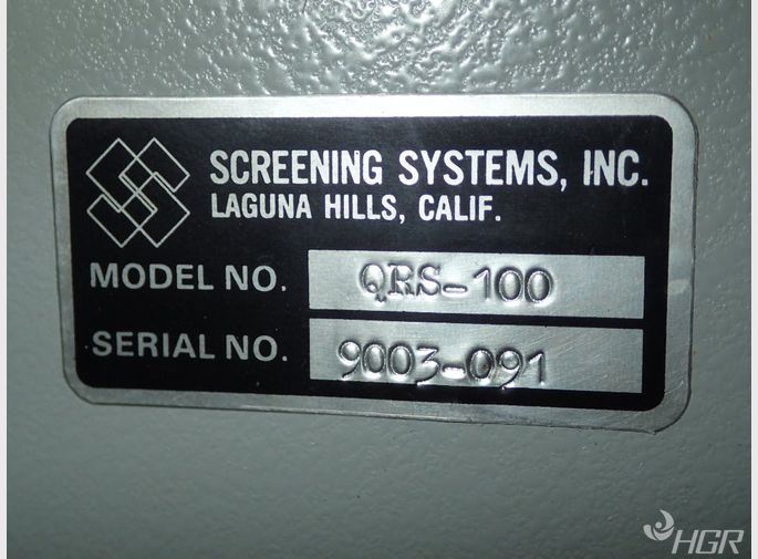 Screening Systems  Tri Axis Shaker Table 