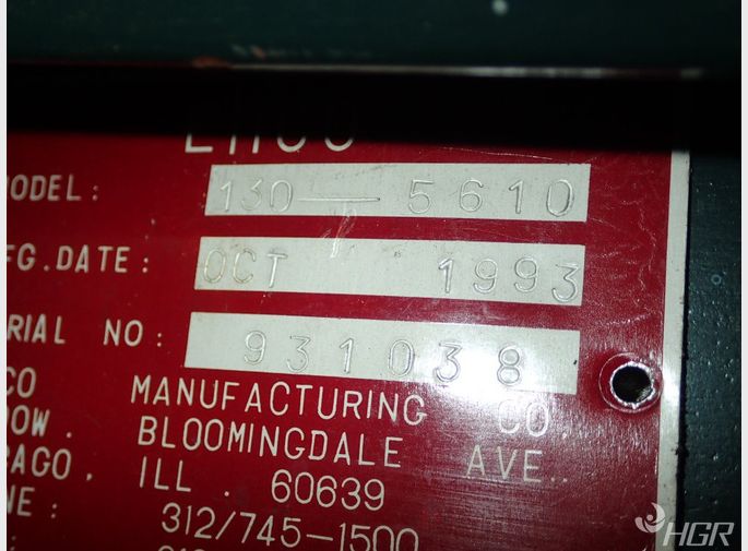 Used Enco Finger Brake HGR Industrial Surplus