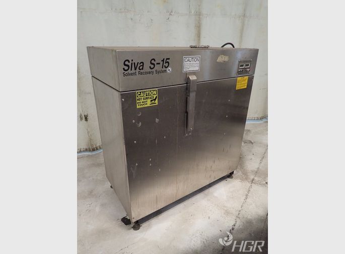 Siva Ss Solvent Recovery System