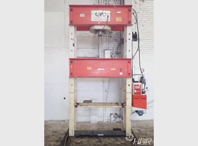 Otc   Power Team  Hydraulic  H  Frame Press