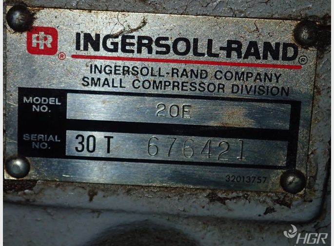 Ingersoll rand 2025 20e air compressor