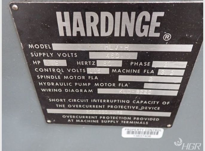 Hardinge Lathe