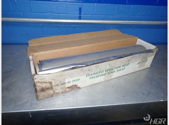  Ss Foil Heat Treating Tool Wrap