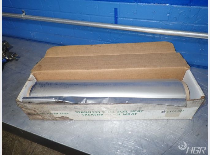  Ss Foil Heat Treating Tool Wrap