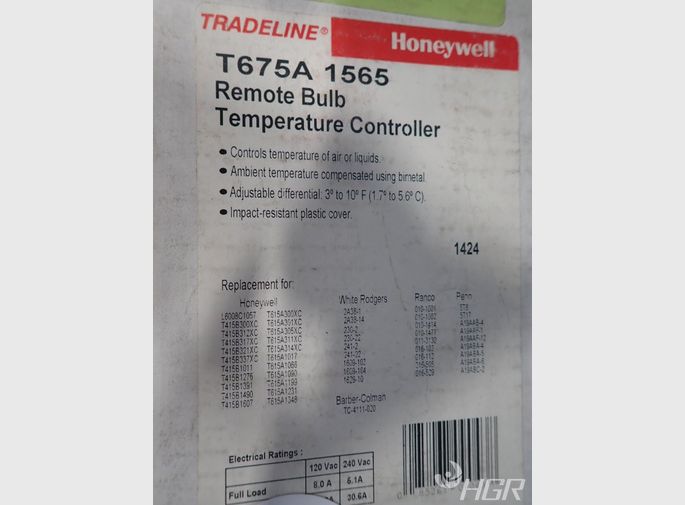 Honeywell Remote Bulb Temperature Controller