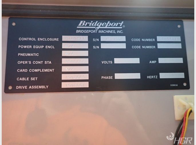 Bridgeport Bridgeport 308 Cnc Vmc