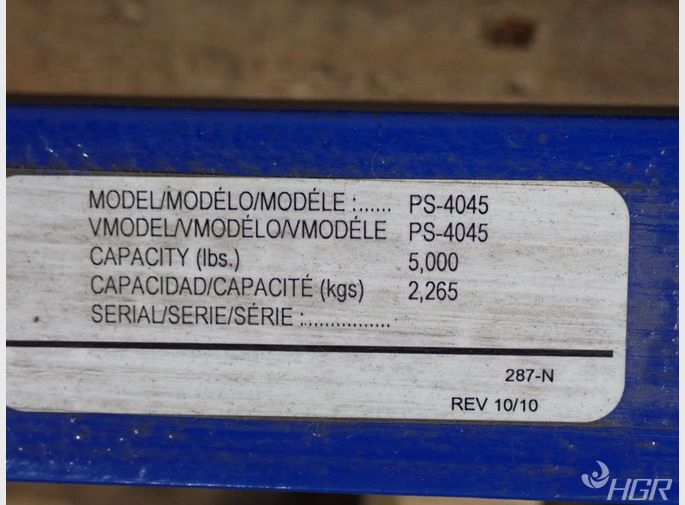 Global Adjustable Height Pallet Stand