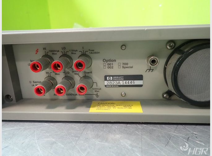  Hewlett Packard 3458a Multimeter Powers On No Other Tests 