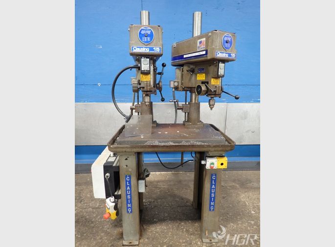 Clausing Dual Spindle Drill Press