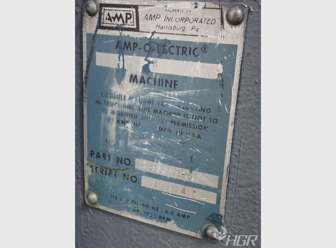 Amp Terminating Machine