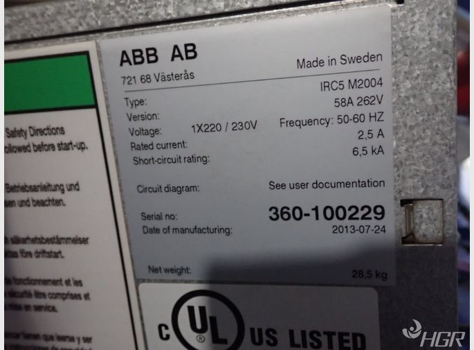 Abb Abb Flexpickerircb360m2004 Pick And Place Robots