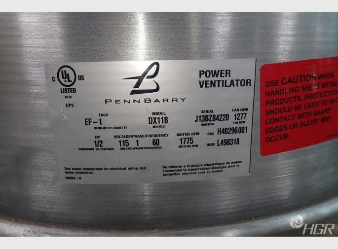 Pennbarry Power Ventilator