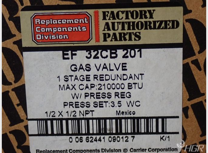 Gemini Gas Valve