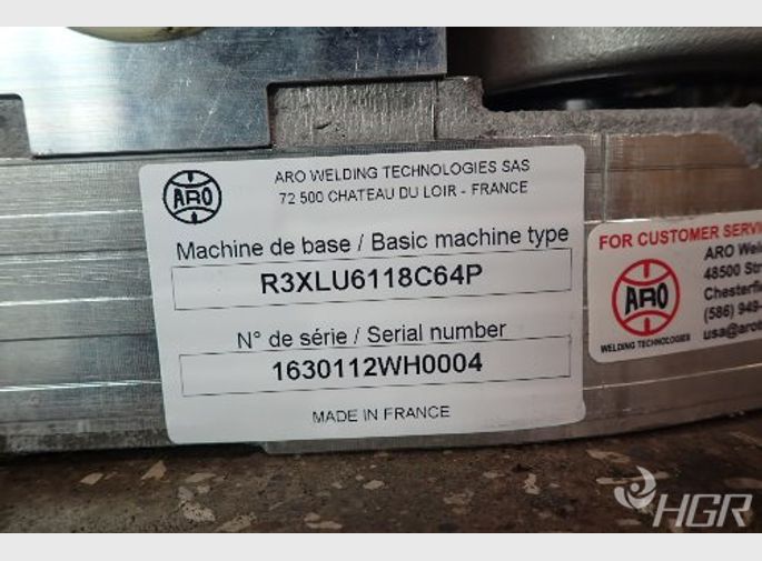 Aro Welding Technology Aro Welding Technology R3xru6118c64p Spot Welding Head
