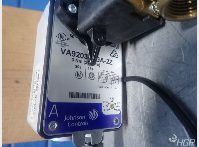 Johnson Controls Valve W Actuator
